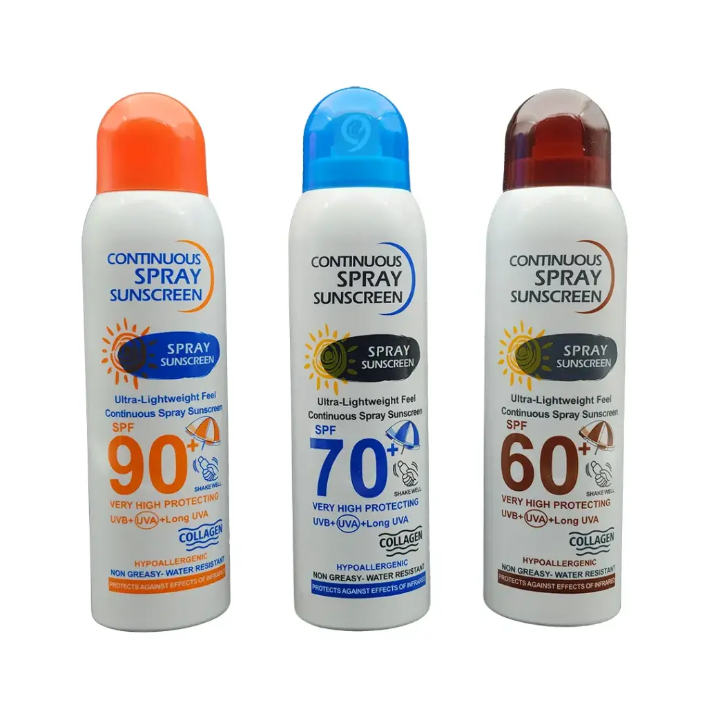 اسپری ضد آفتاب وکالی Wokali spf 60-70-90