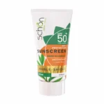 کرم ضد آفتاب دابل شیلد فاقد چربی شون چای سبز SPF50 (بی رنگ و رنگی) 17 schon double shield oil free sunscreen 1 invisible ضد آفتاب دابل شیلد فاقد چربی شون بی رنگ