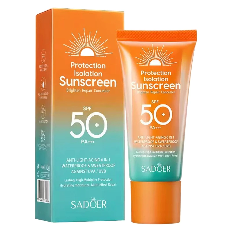 کرم ضدآفتاب SPF50 سادور 50گرم کرم ضدآفتاب SPF50 سادور 50گرم