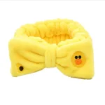 هدبند حوله ای آرایشی طرح میشا 3 misha towel spa headband 1 هدبند حوله ای طرح میشا